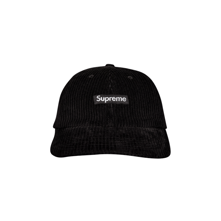 Buy Supreme Ripple Corduroy Small Box 6-Panel 'Black