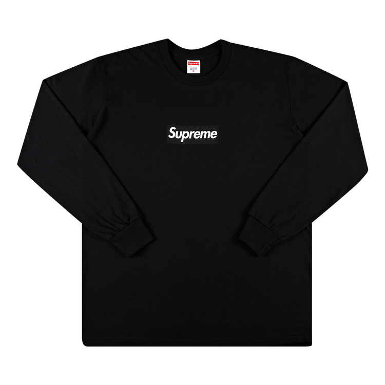 Buy Supreme Box Logo Long-Sleeve Tee 'Black' - FW20T15 BLACK