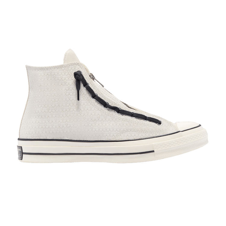 Chuck 70 Zip High 'Egret Black'