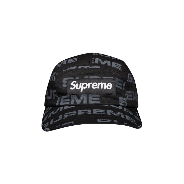 Buy Supreme Reactive Print Camp Cap 'Black' - FW20H41 BLACK 