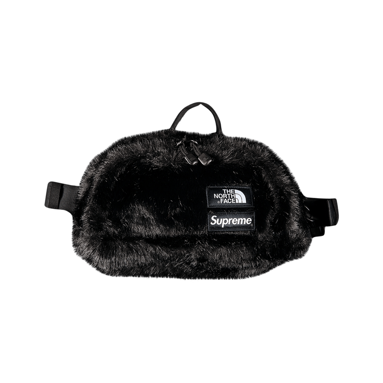 Buy Supreme x The North Face Faux Fur Waist Bag 'Black