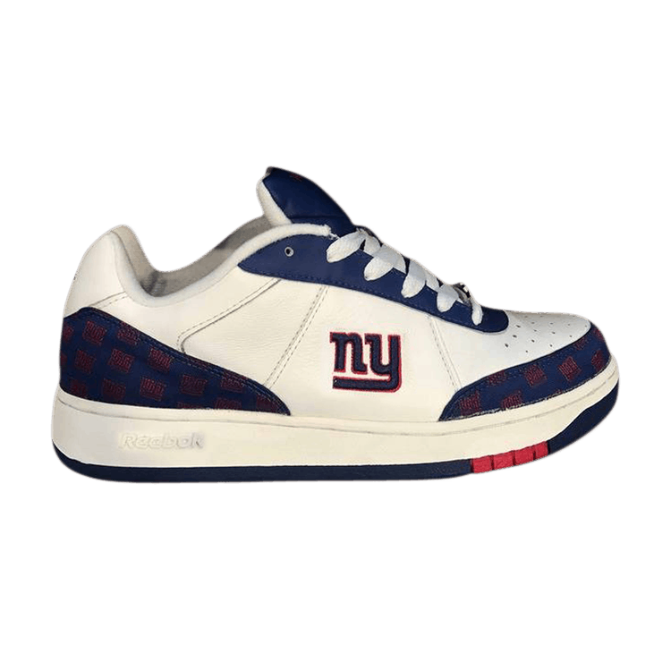 New York Giants Gradient Midsole White Sneakers FOCO