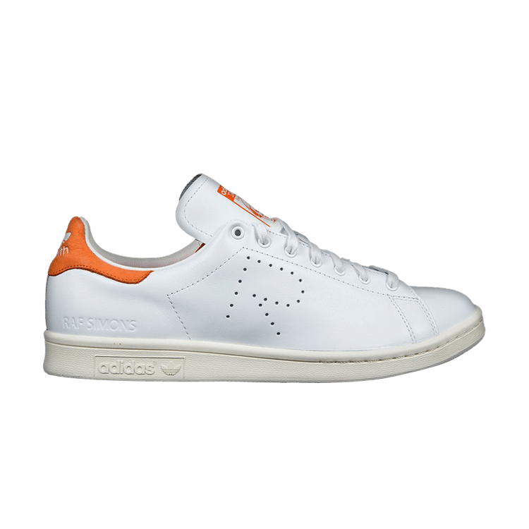 Buy Raf Simons x adidas Stan Smith 'White Orange' - B35564 | GOAT