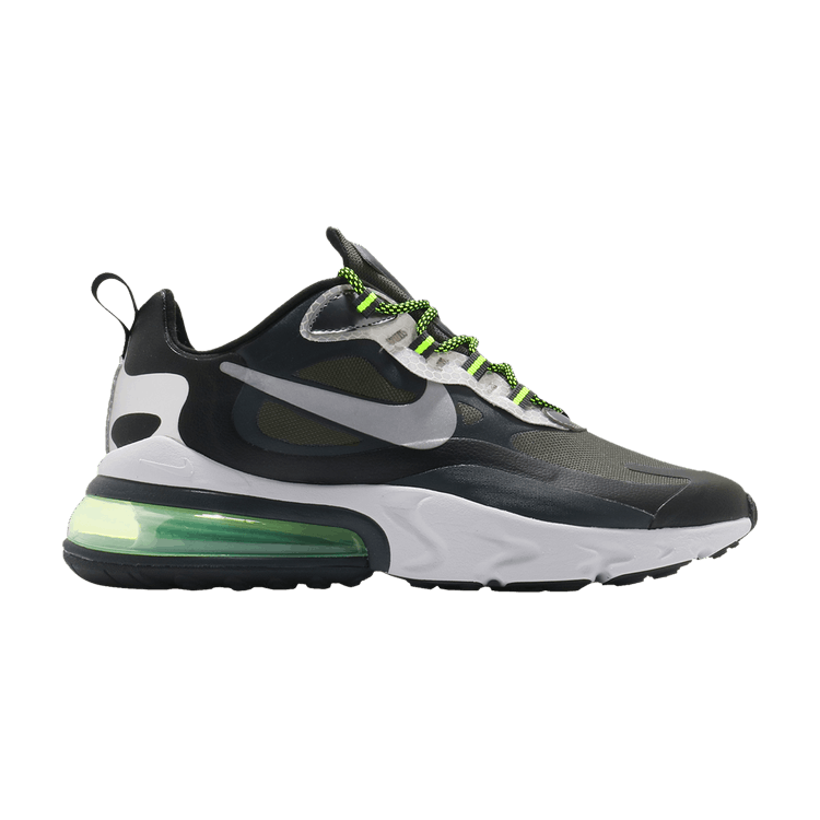 black and grey air max 270 react