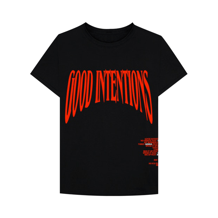 Vlone x Nav Good Intentions T-Shirt 'White' | GOAT