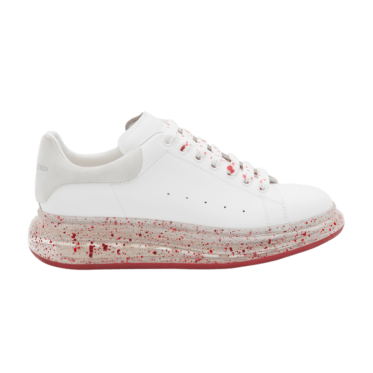 Alexander Mcqueen Oversized Sneaker 'White Red Splatter'