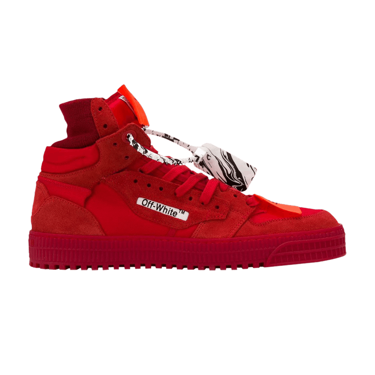 Off-White c/o Virgil Abloh Red Off Court Sneakers in White for Men