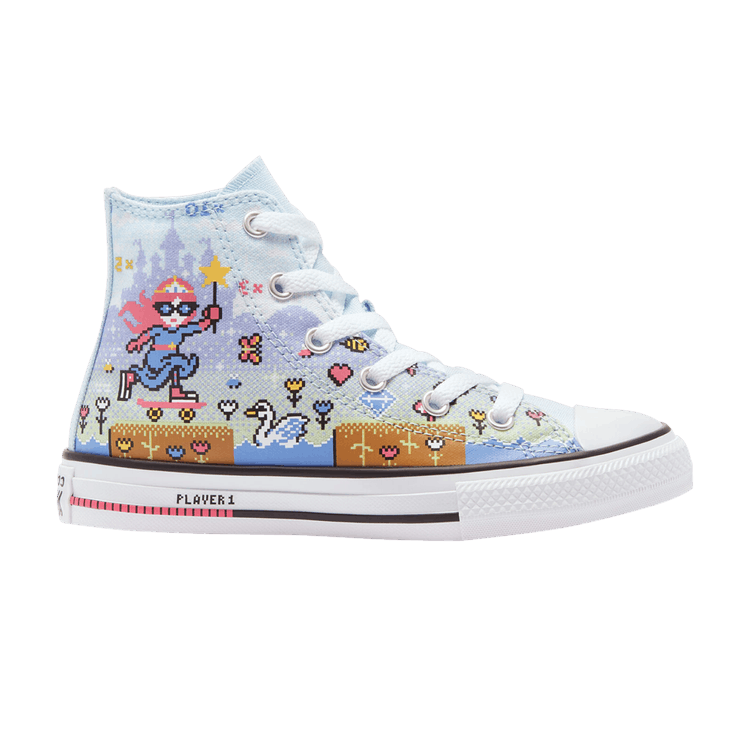 Chuck Taylor All Star High GS 'Gamer - Skateboarding Princess'