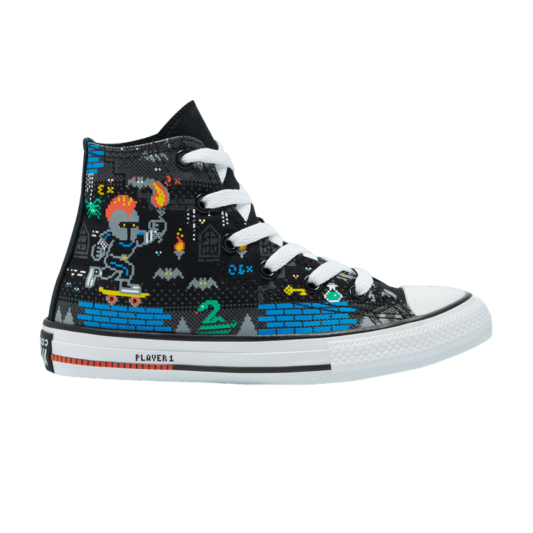 Chuck Taylor All Star High GS 'Gamer - Knights and Skeletons'