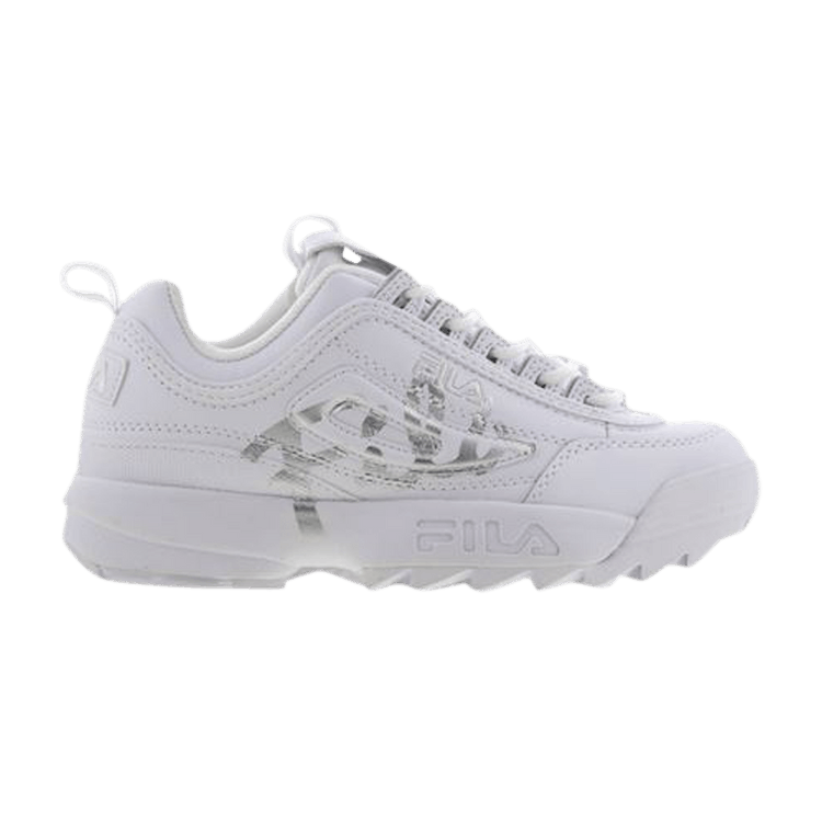 Fila disruptor script silver shop
