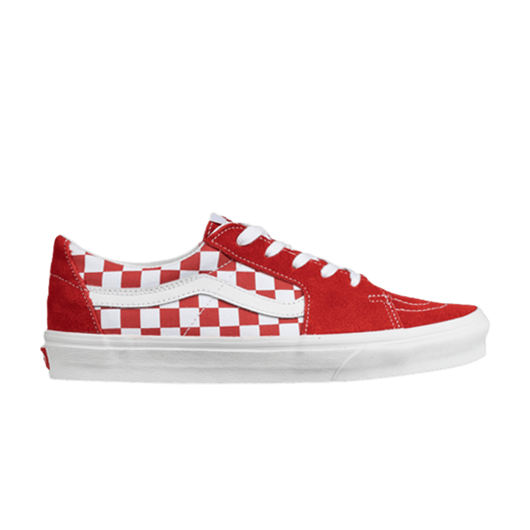 Sk8-Low 'Checkerboard - Racing Red'