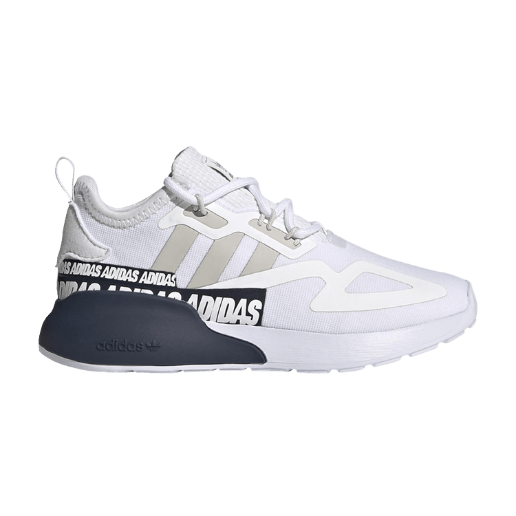 ヒール手彫り Buy ZX 2K J 'Wordmark Heel Stripe - White' - FX5227 | GOAT