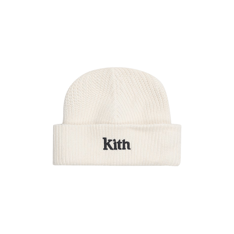 Kith Women Ribbed Mia Beanie 'Tofu' | GOAT