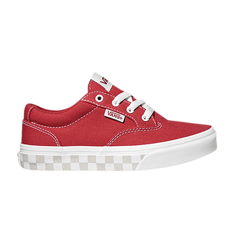 Winston Kids 'Checkered Foxing - Red'