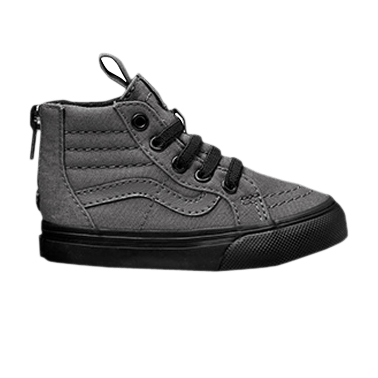 Sk8-Hi Zip Toddler 'Black Outsole - Pewter'