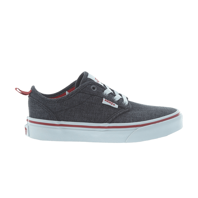 Atwood Slip-On Kids 'Menswear - Black Red'