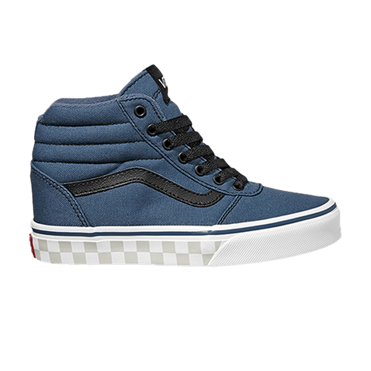 Ward High Kids 'Check Foxing - Vintage Indigo'