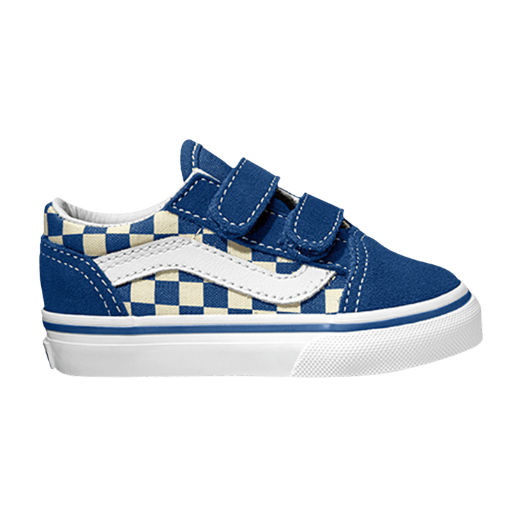 Old Skool V Toddler 'Primary Check - True Blue'