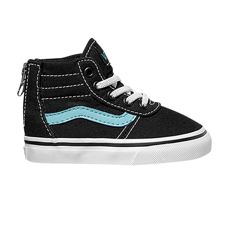 Maddie High Zip Toddler 'Black Blue Radiance'