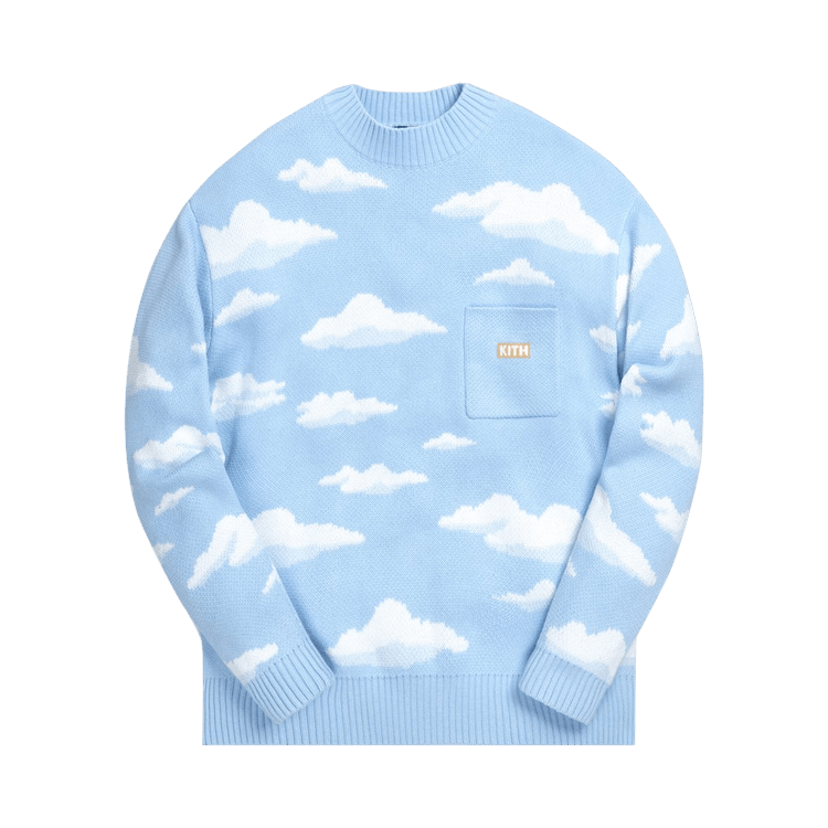 Kith x The Simpsons Cloud Intarsia Sweater
