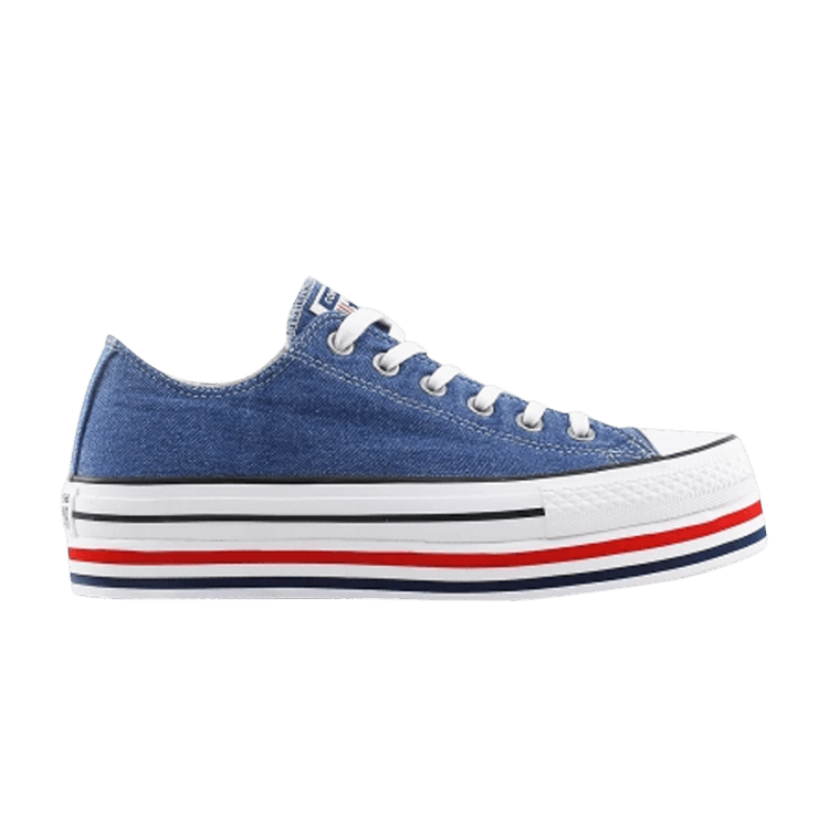 Wmns Chuck Taylor All Star Platform Layer Low 'Mason Blue'