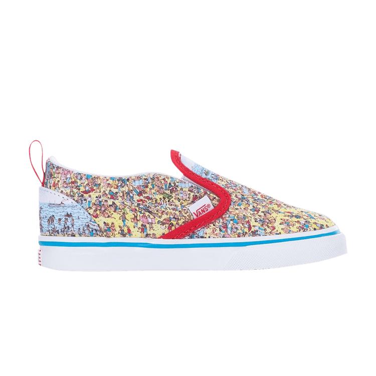 Where's Waldo? x Classic Slip-On Toddler 'Find Steve'