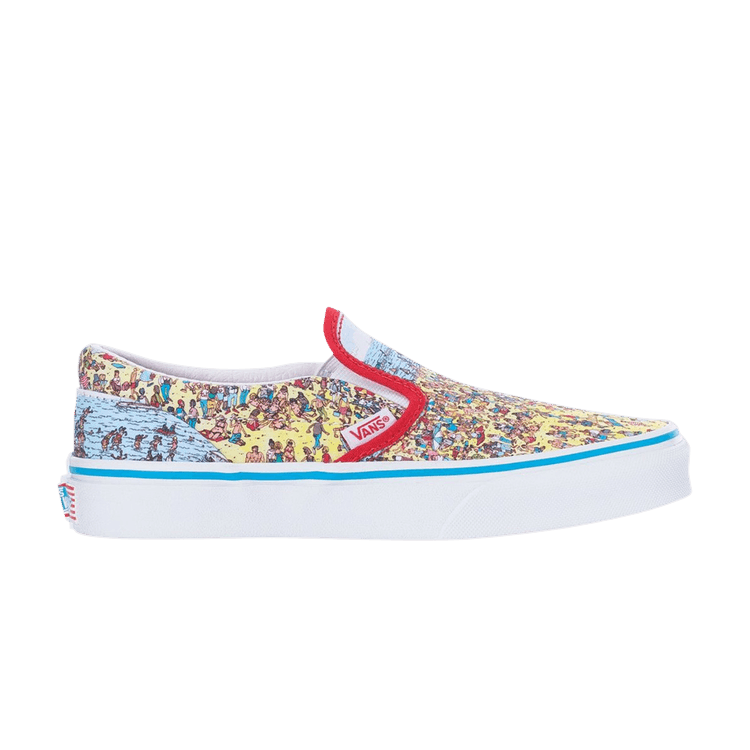 Where's Waldo? x Classic Slip-On Kids 'Find Steve'