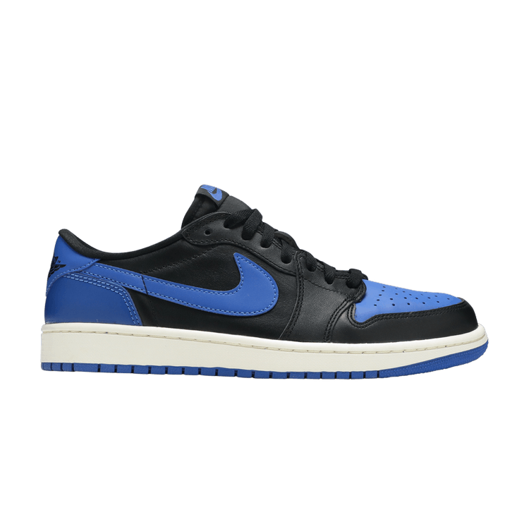 Buy Air Jordan 1 Retro Low OG 'Royal' - 705329 004 - Black | GOAT