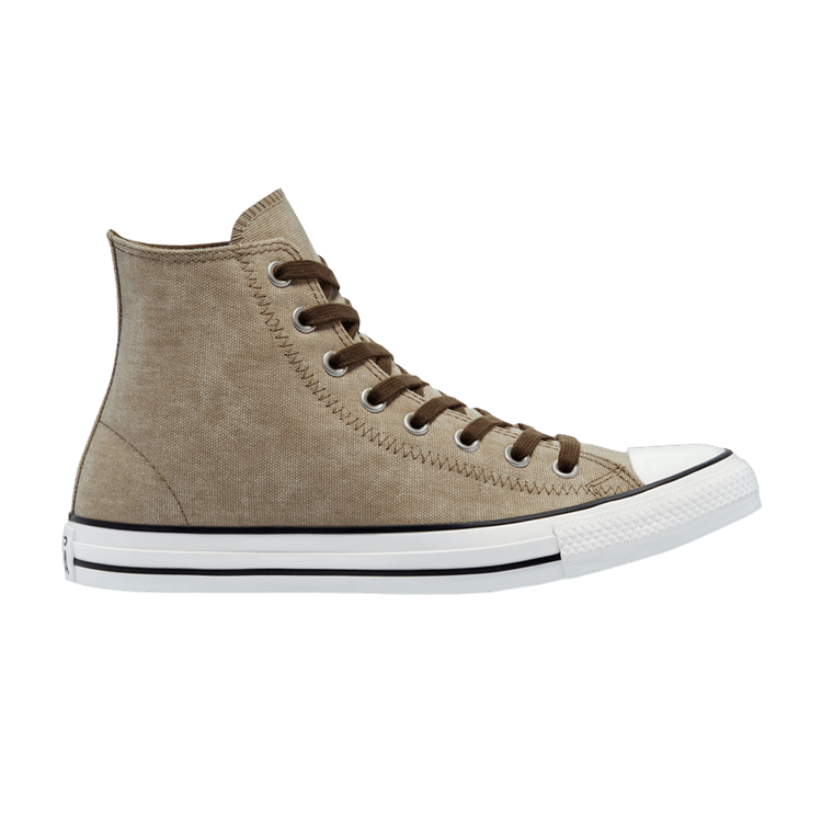 Chuck Taylor All Star High 'Washed Canvas - Nomad Khaki'