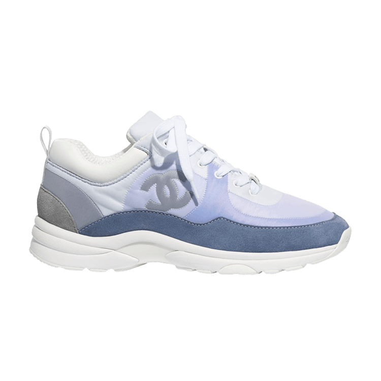 Low trainers Chanel Blue size 42 EU in Other - 35651377