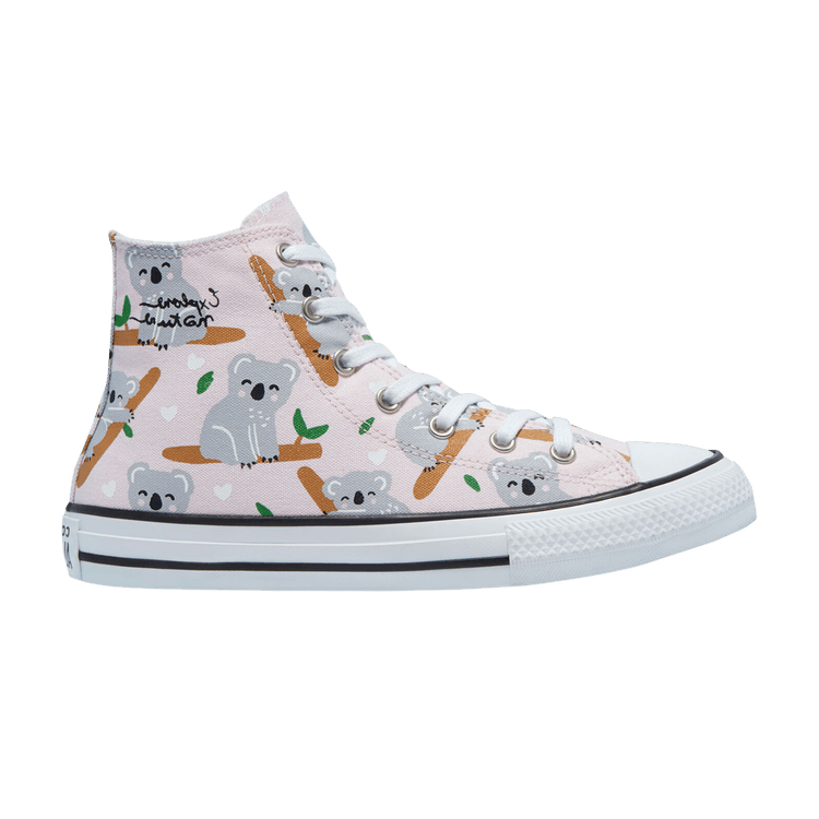 Chuck Taylor All Star High GS 'Explore Nature - Allover Koala Print'