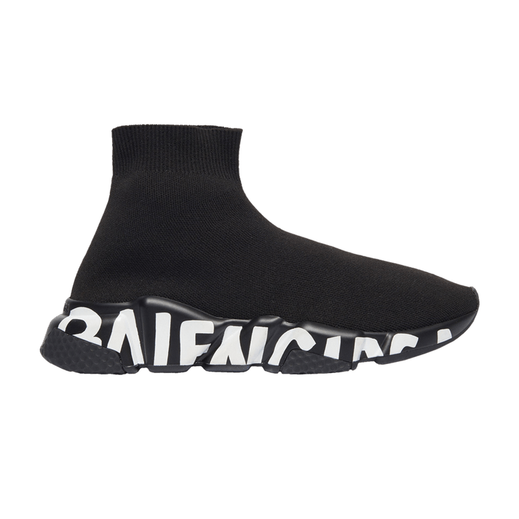 Balenciaga SPEED GRAFFITI スニーカー 605942 W2DB7 1015 Buy Balenciaga Wmns Speed Sneaker 'Midsole Graffiti - Black