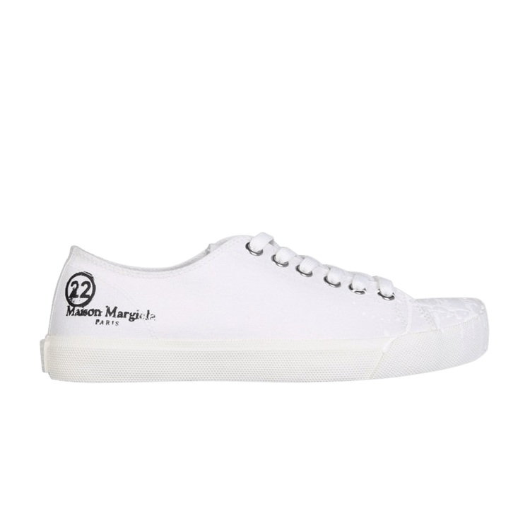 ☆MaisonMargiela☆painting Tabi sneaker スニーカー 正規品 Maison Margiela Tabi paint-splatter Sneakers | White | FARFETCH
