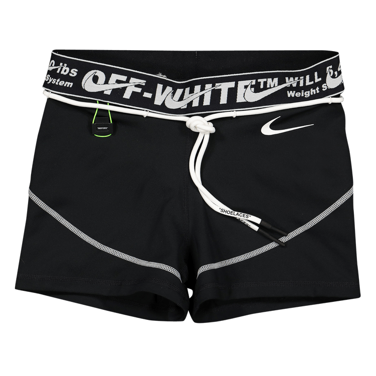 Buy Nike Women's x Off-White Training Shorts 'Black' - CN5575 010