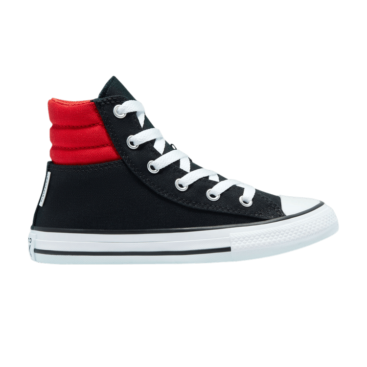 Chuck Taylor All Star High GS 'Padded Collar - Black University Red'