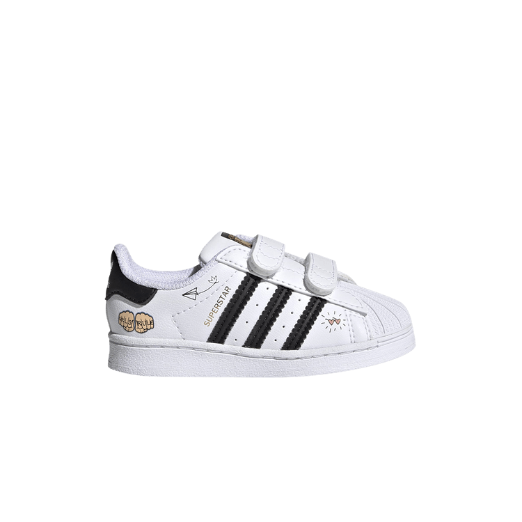 adidas gazelle silver green womens Toddlers adidas Superstar Shoes White EF4842 main image 1