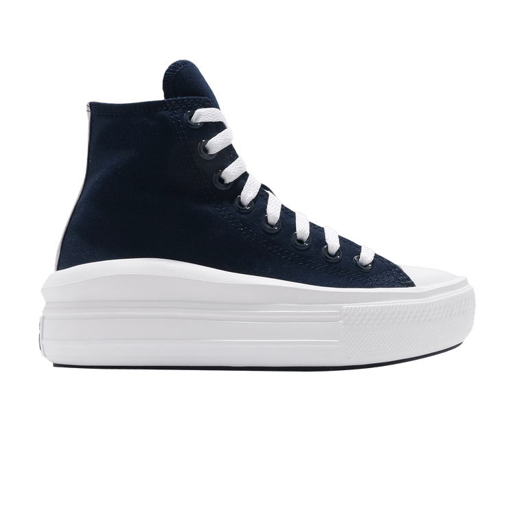 Wmns Chuck Taylor All Star Move High 'Anodized Metals - Obsidian'