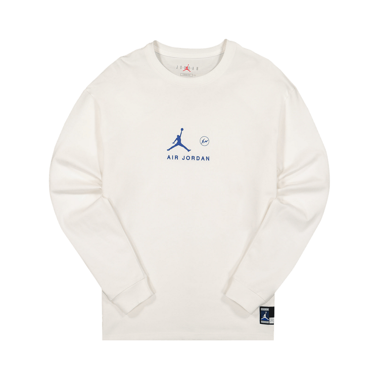 Buy Air Jordan x Fragment Long-Sleeve T-Shirt 'Platinum Tint