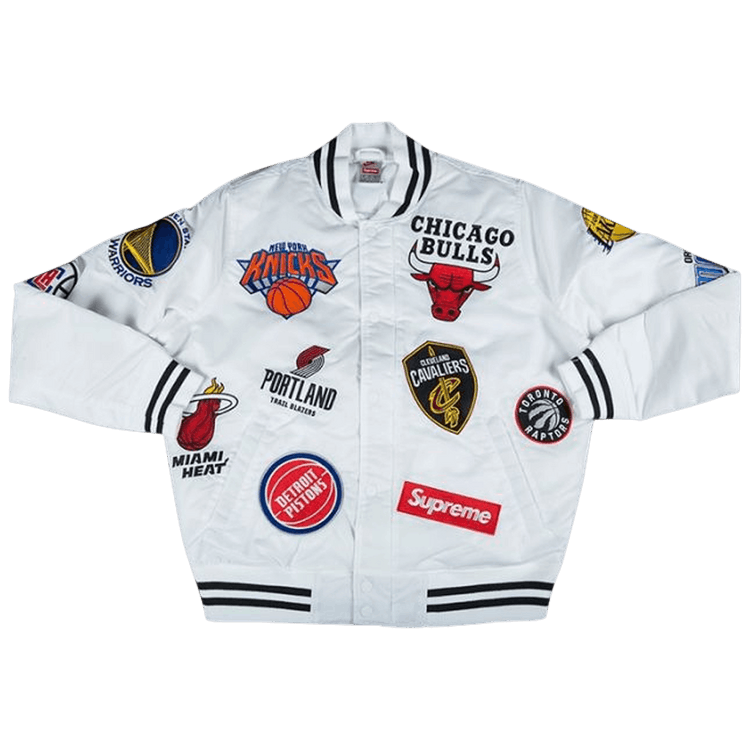 Supreme Nike/NBA Teams Authentic Jersey White