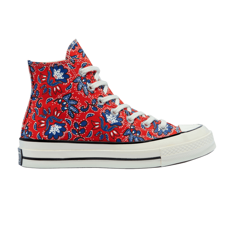 Chuck 70 High 'Paisley - Habanero Red'