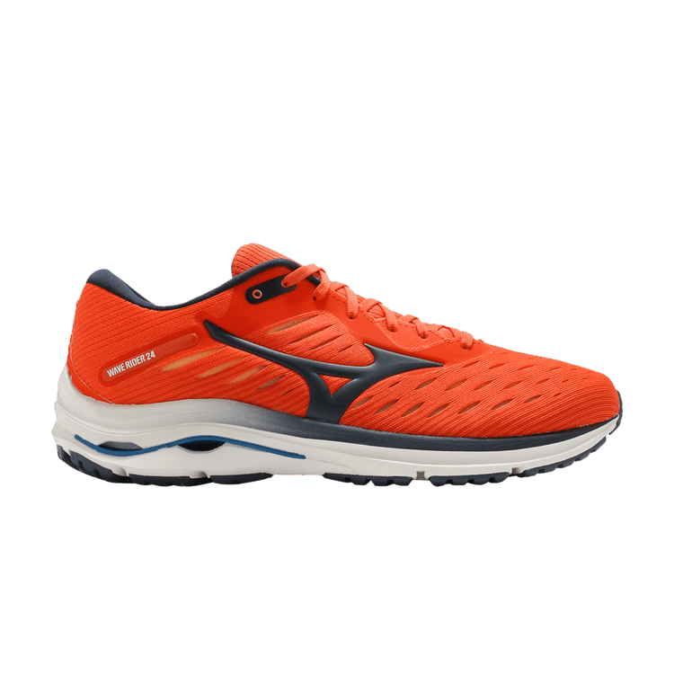 Buy Mizuno Wave Rider 24 'Orange Navy' - J1GC200330 | GOAT