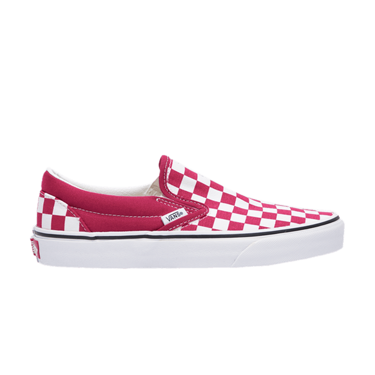 Classic Slip-On 'Checkerboard - Cerise'