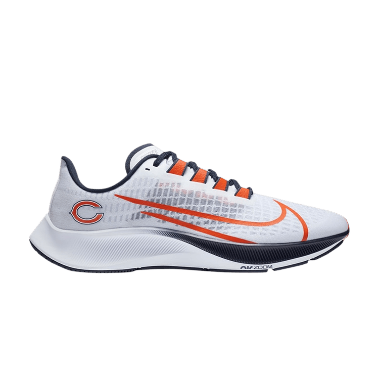 Nike Unisex Nike White Chicago Bears Zoom Pegasus 37