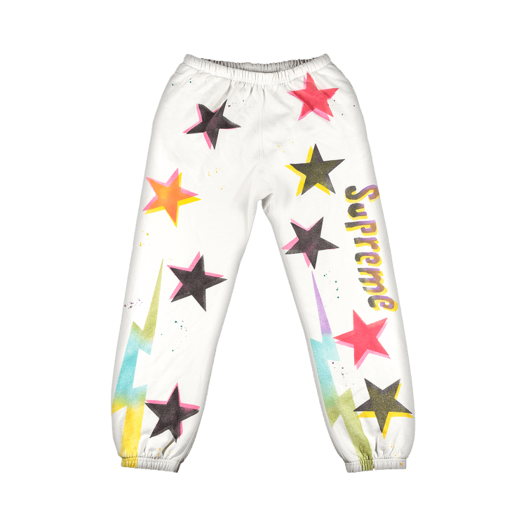 Supreme Gonz Stars Sweatpant 'White'