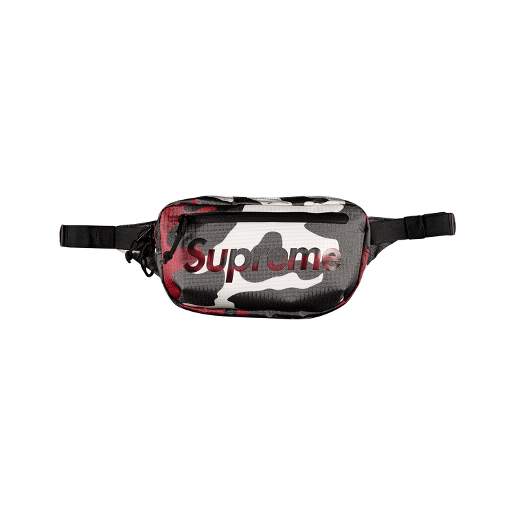 Buy Supreme Waist Bag 'Red Camo' - SS21B23 RED CAMO - Red | GOAT CA