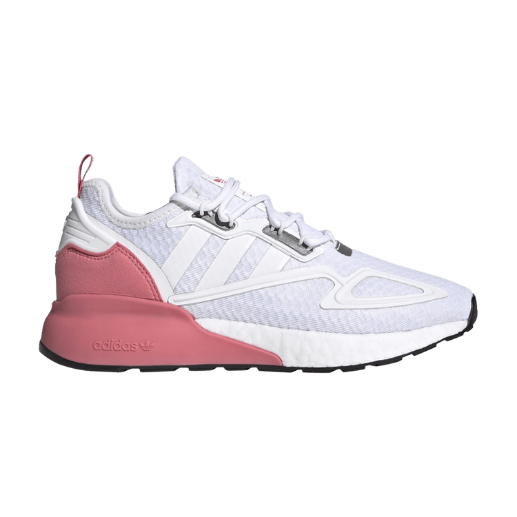 ROSE☆ROSE adidas Originals ZX 2K BOOST W White Hazy Rose Women Casual