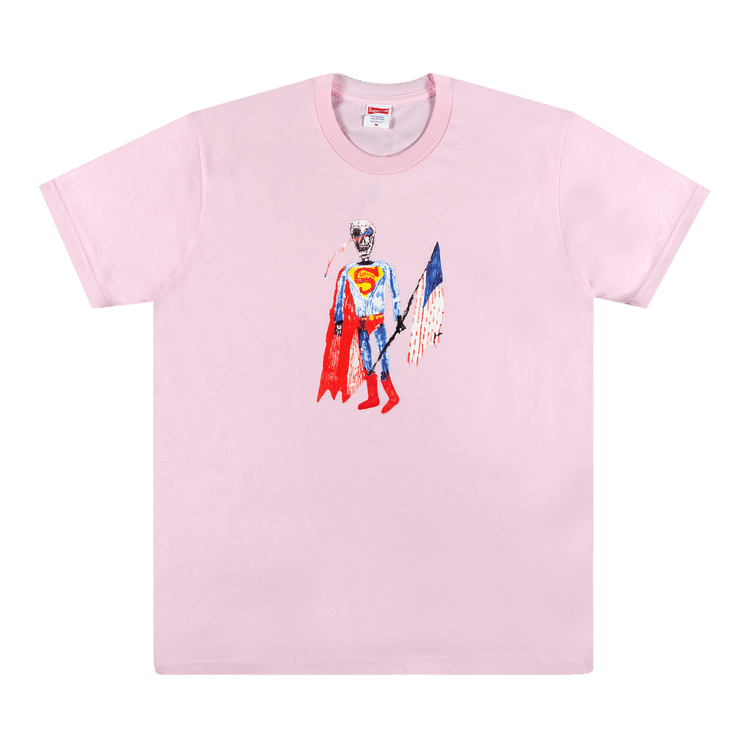 Buy Supreme Skeleton Tee 'Light Pink' - SS21T40 LIGHT PINK | GOAT NL