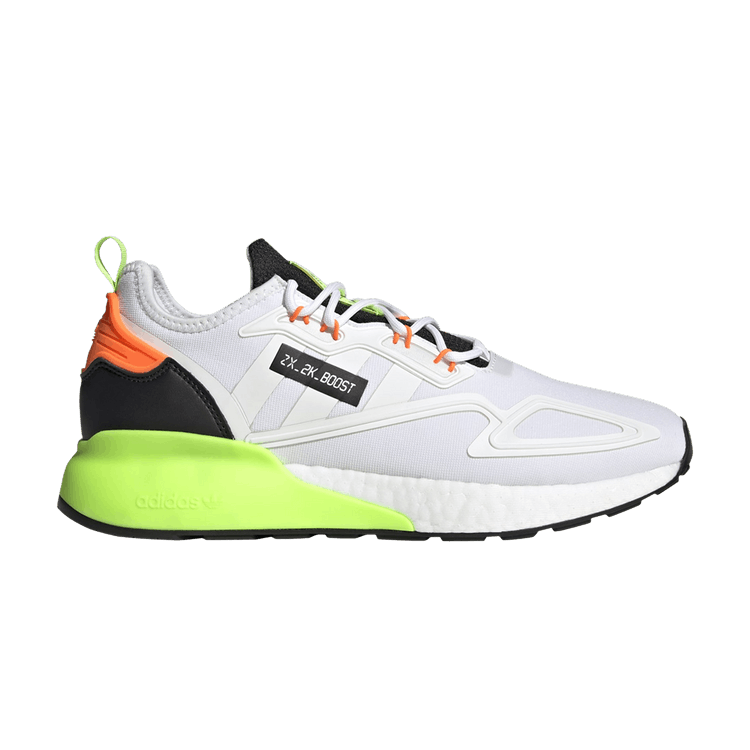 Buy Adidas ZX 2K Boost 'Cloud White Green' - GV7380 | GOAT CA