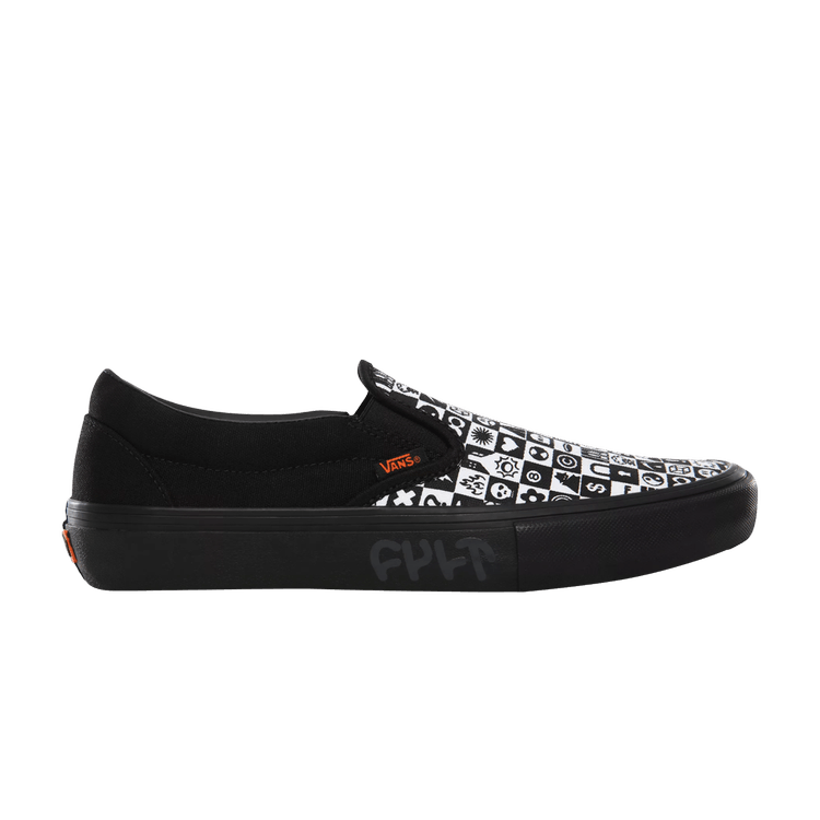 Cult x Slip-On Pro 'Black Checkerboard'