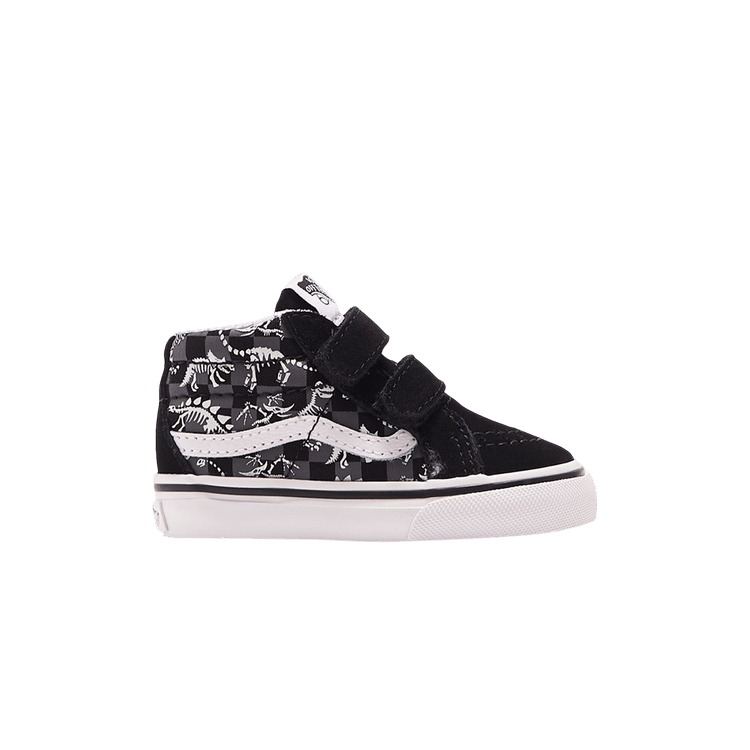 Sk8-Mid Reissue V Toddler 'Dino Skeleton'